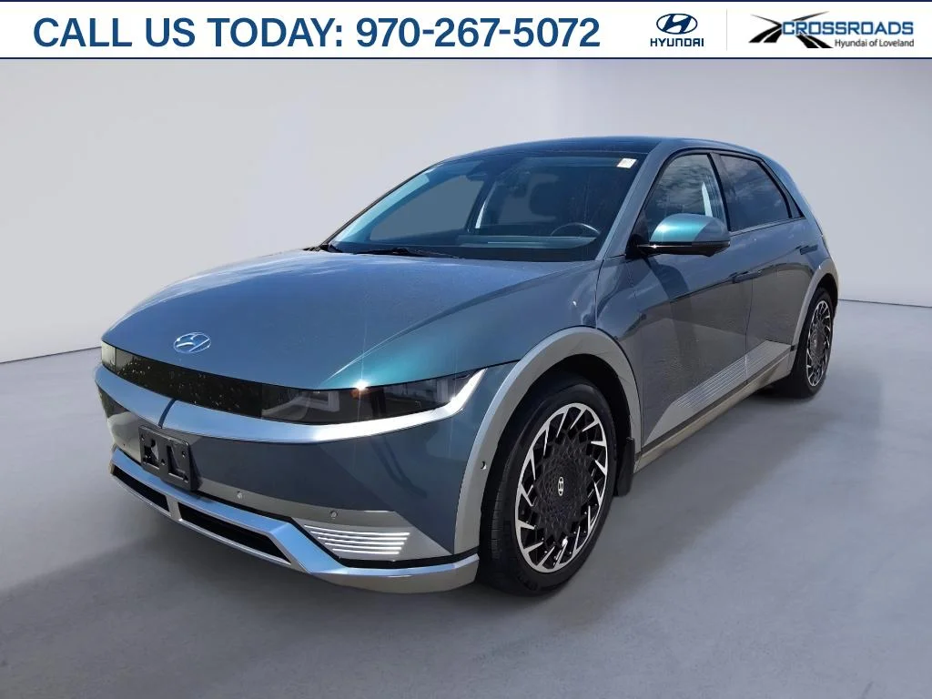 Used 2023 Digital Teal Hyundai Limited image 1