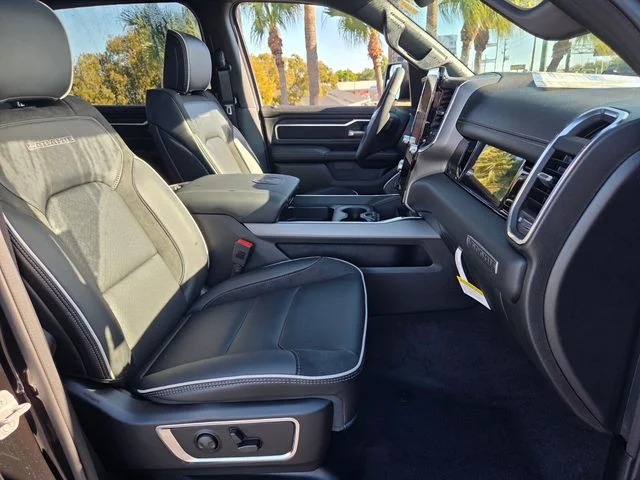 New 2026 Diamond Black Crystal Pearl-Coat Exterior Paint RAM Laramie image 17