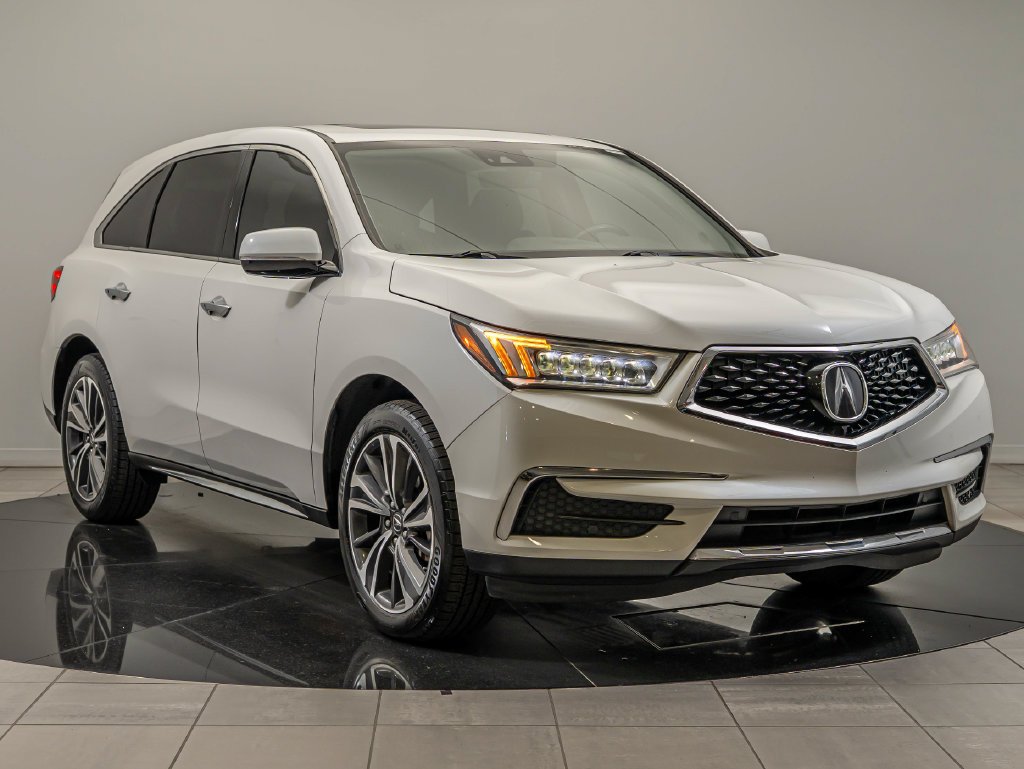 Used 2020 Platinum White Pearl Acura SH-AWD with Technology Package image 12