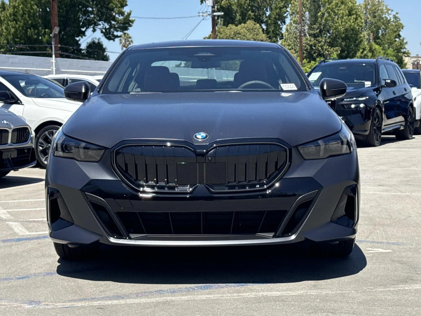 New 2027 Frozen Deep Grey BMW 530i Sedan image 2
