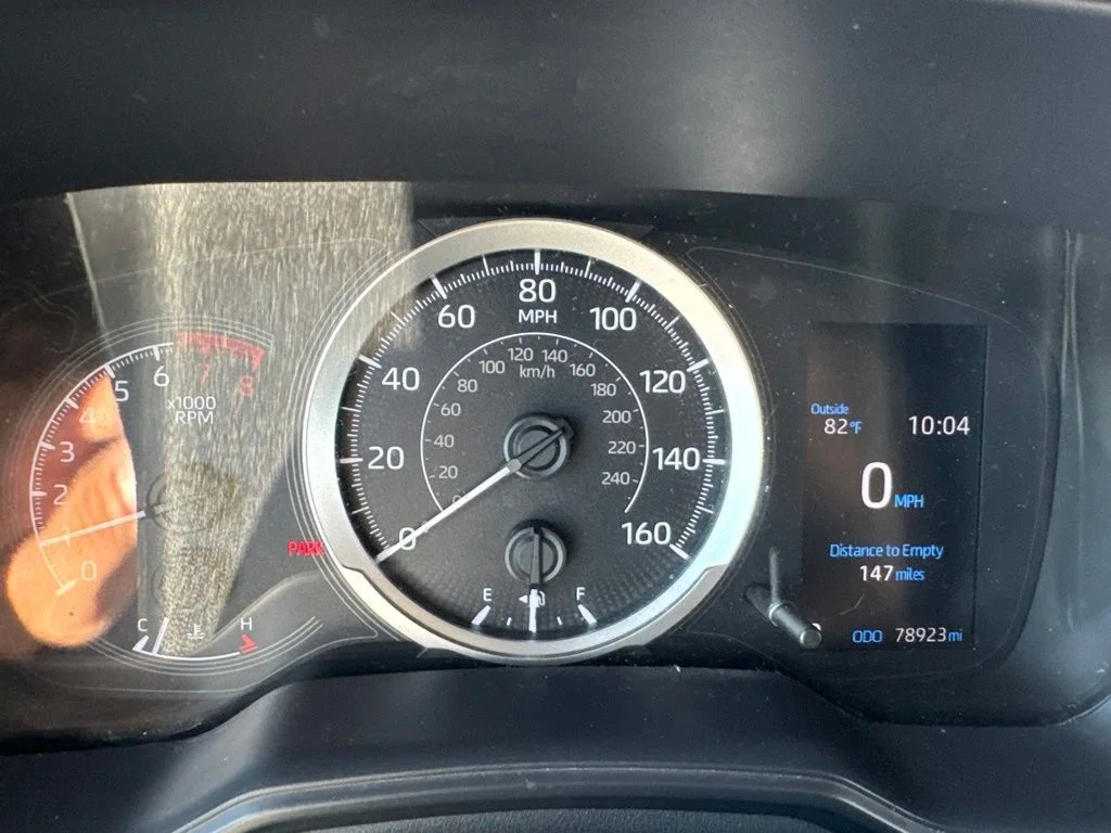 Used 2021 Red Toyota LE image 12