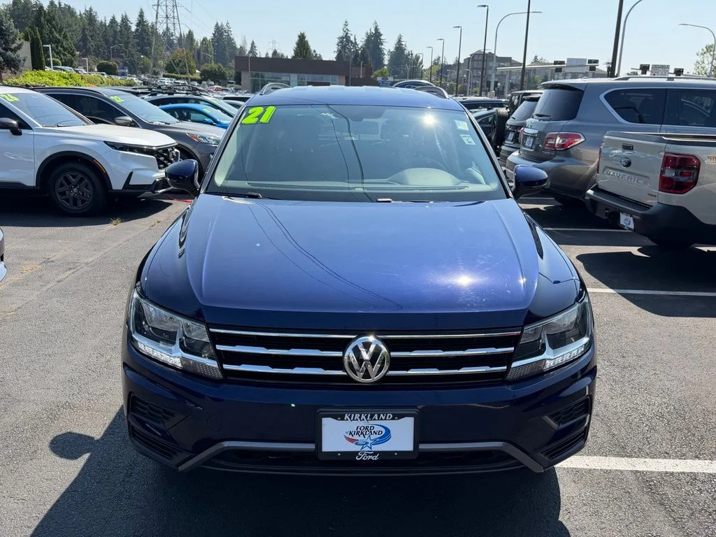 Used 2021 Atlantic Blue Volkswagen 2.0T SE image 4