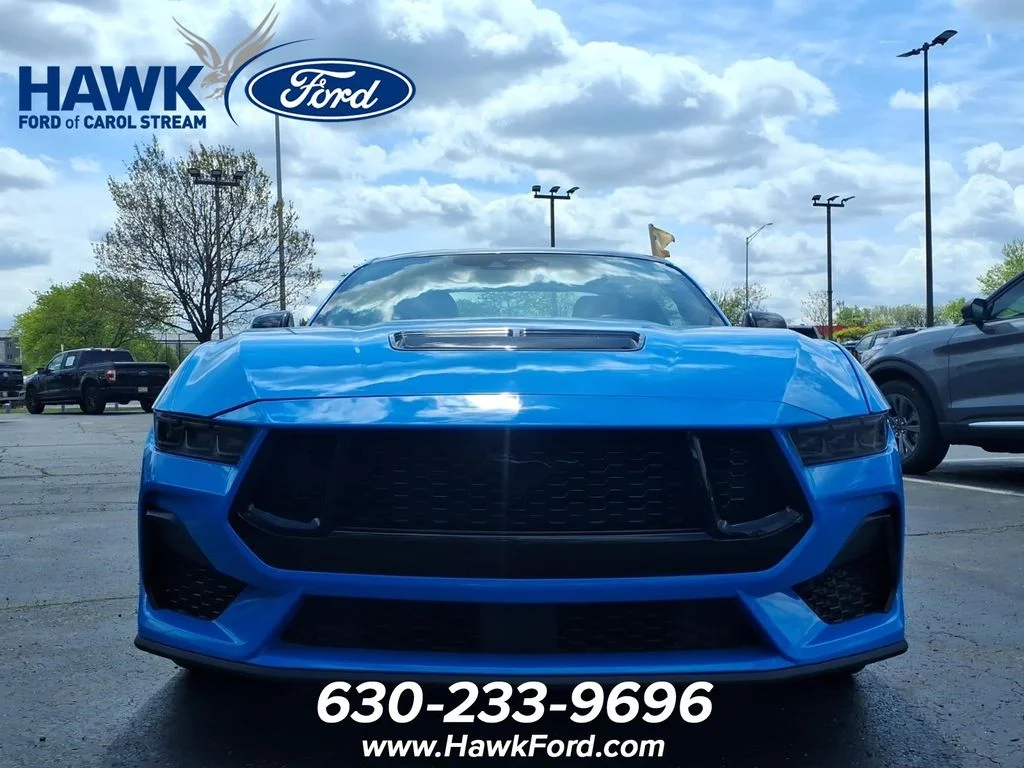Certified Used 2025 Grabber Blue Ford GT Premium image 2