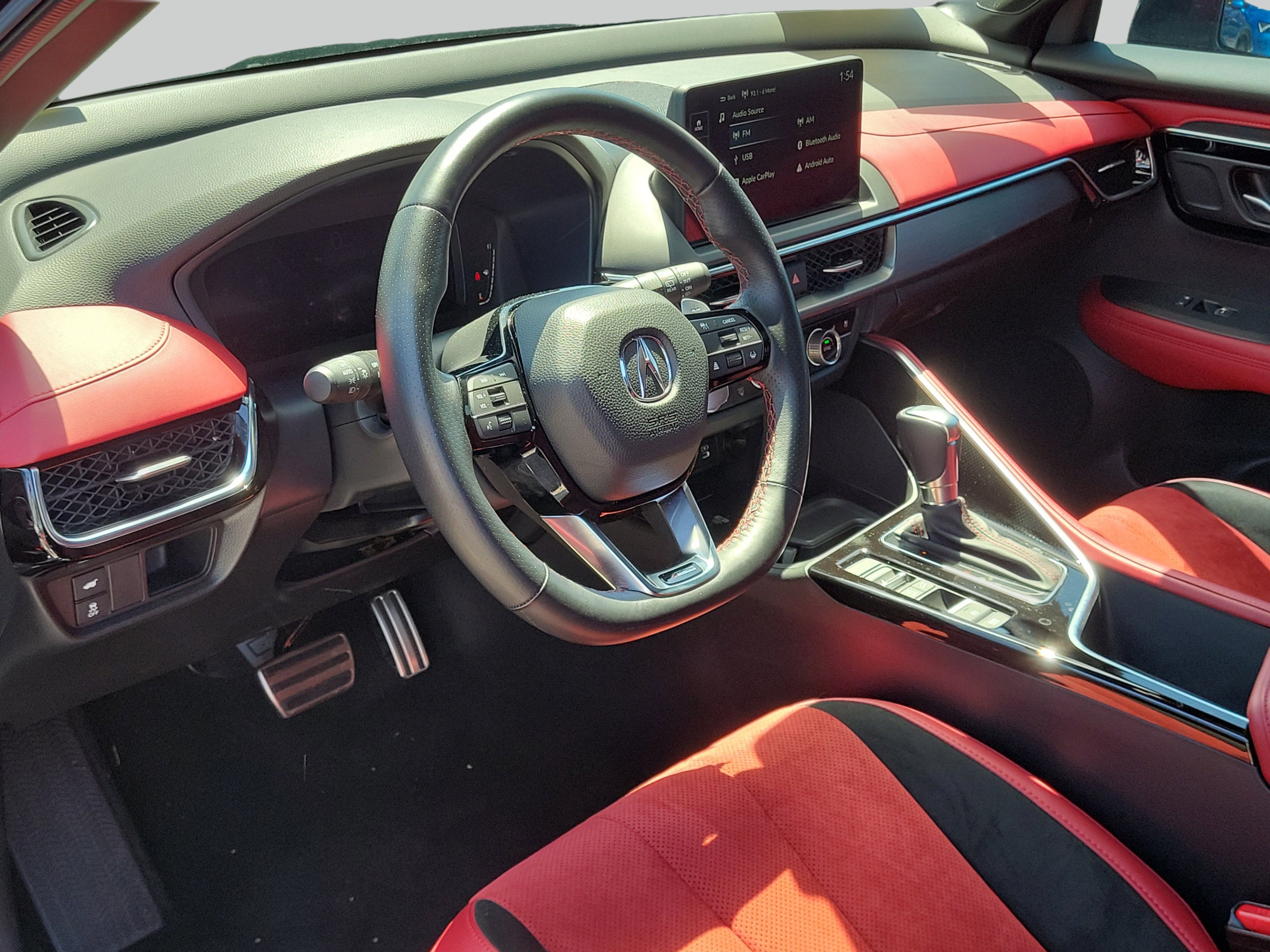 Used 2025 Crystal Black Pearl Acura AWD A-SPEC image 22