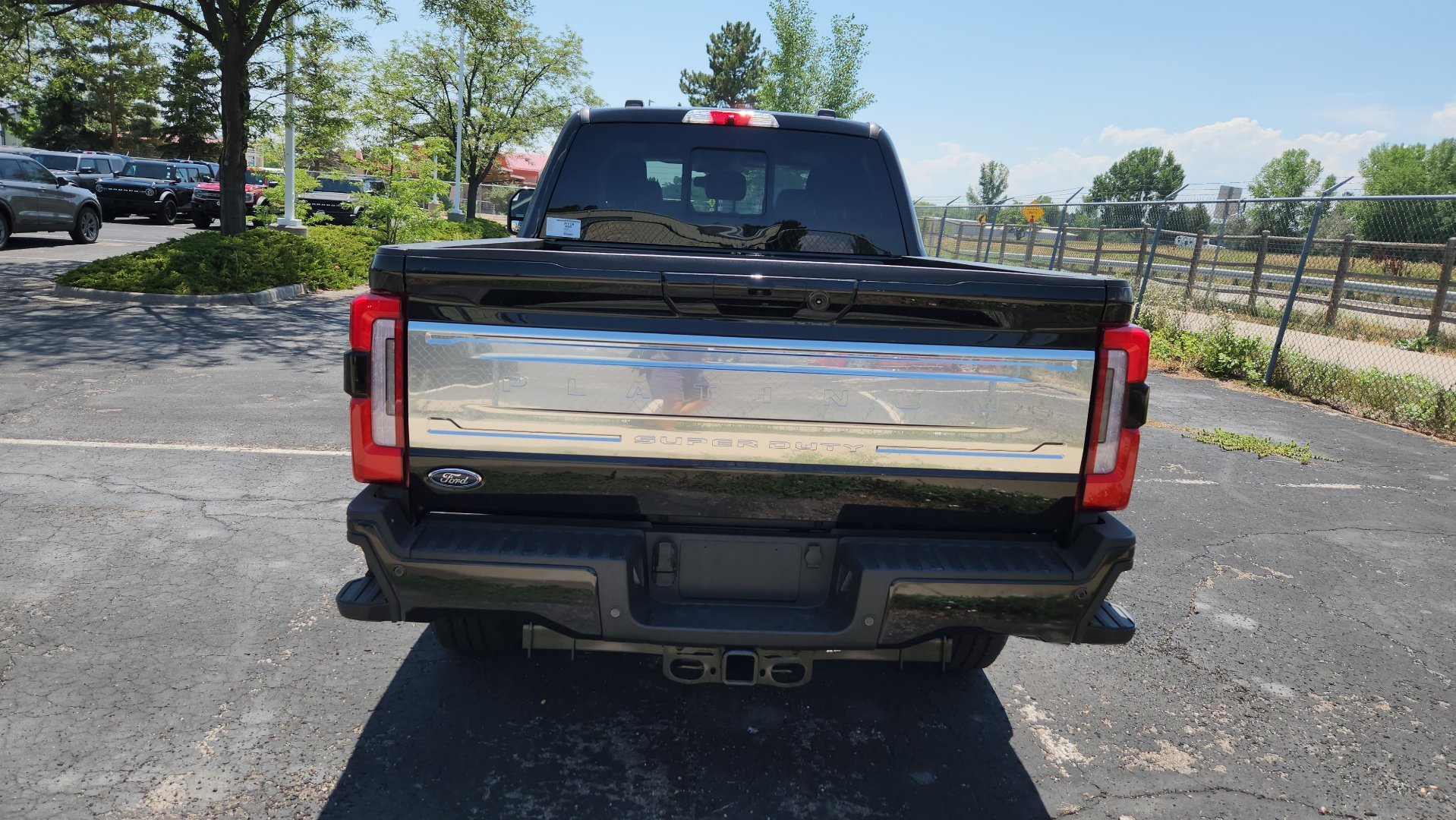 New 2026 Agate Black Metallic Ford Platinum image 6