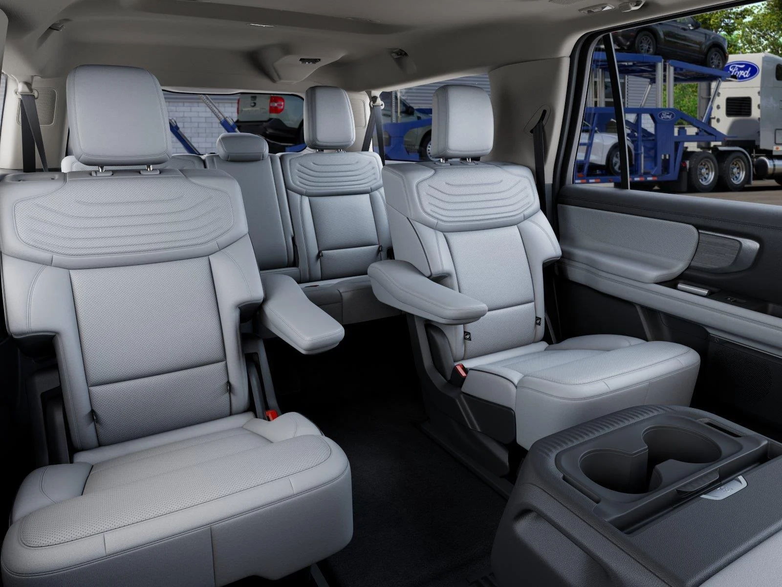 New 2027 Star White Metallic Tri-Coat Ford MAX Platinum image 11