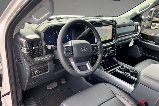 New 2026 Star White Metallic Tri-Coat Ford Lariat image 5