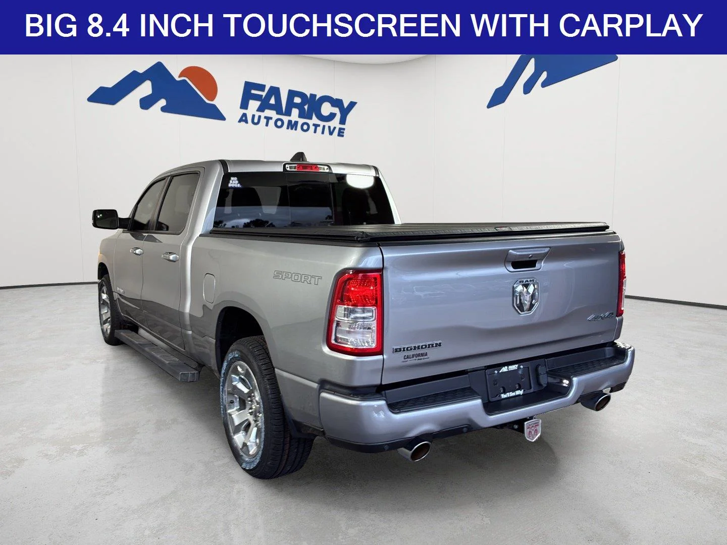 Used 2021 Billet Silver Metallic Clearcoat Ram Big Horn image 7
