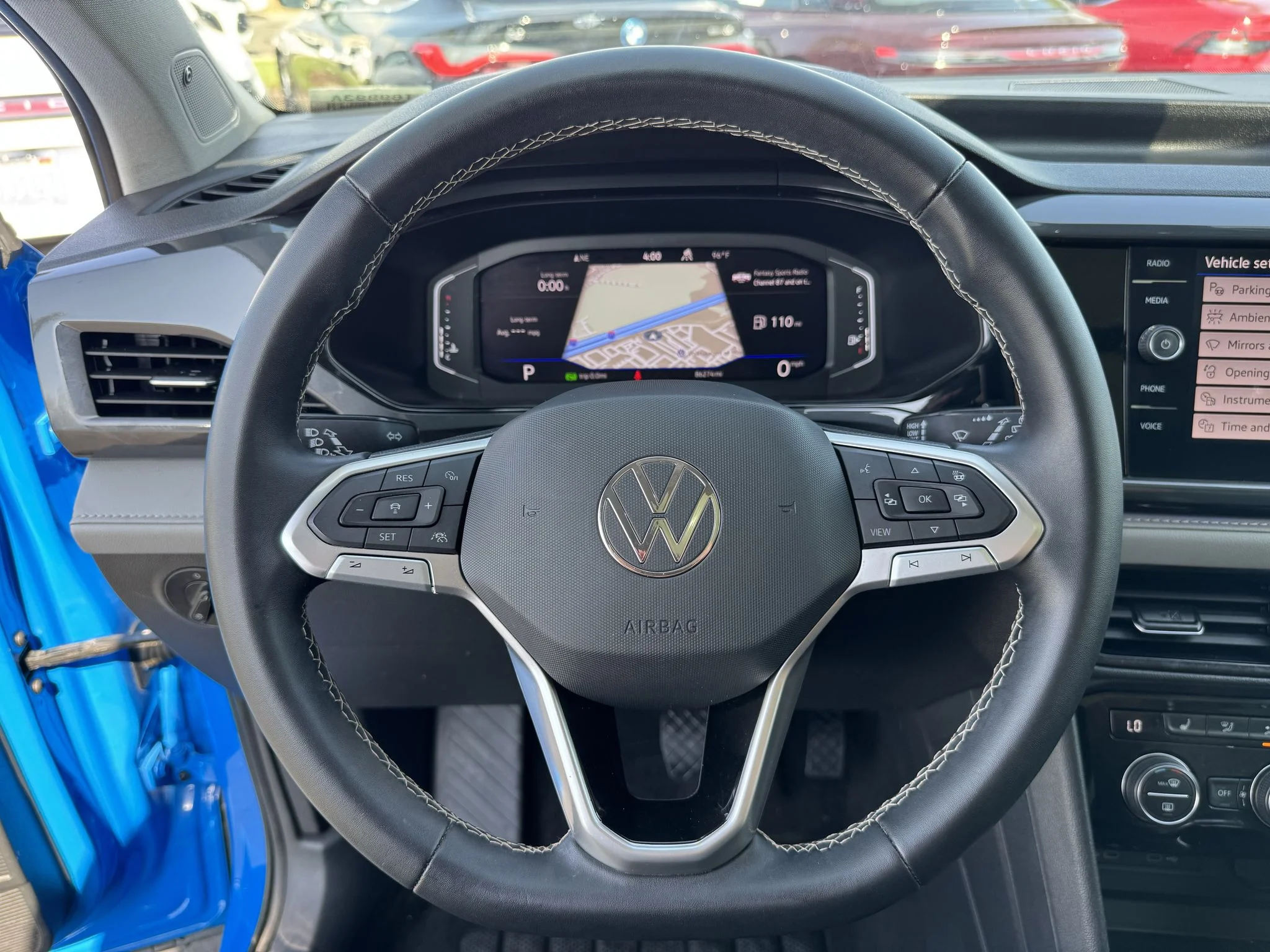 Certified Used 2023 Cornflower Blue Volkswagen SEL 4Motion image 17