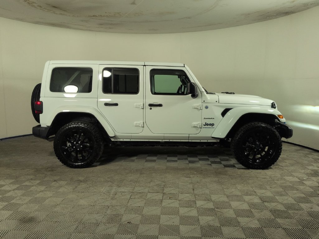 Used 2024 White Jeep Sahara 4xe image 5