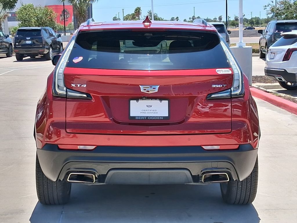 Used 2023 RADIANT RED TINTCOAT Cadillac FWD Sport image 5