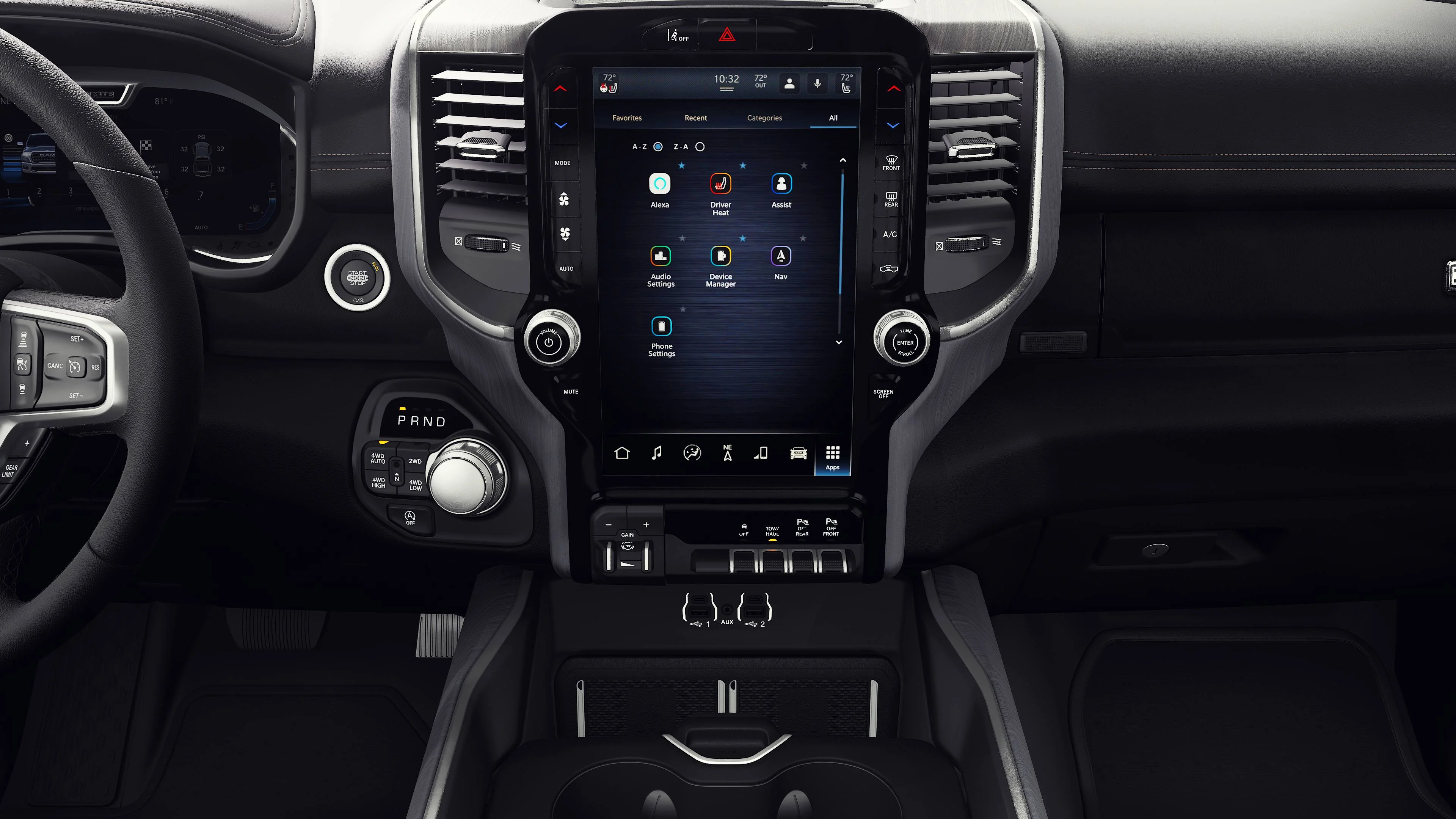New 2027 Diamond Black Crystal Pearl-Coat Exterior Paint RAM Laramie Night Edition image 5
