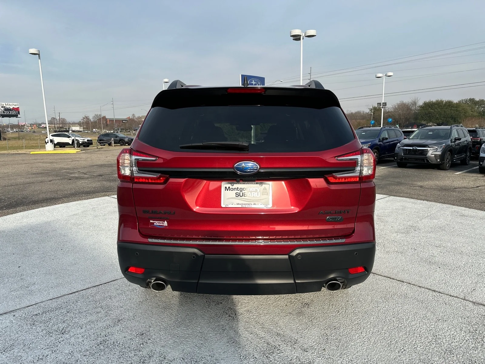 New 2026 CRIMSON RED PEARL Subaru Onyx Edition Touring 7-Passenger image 6