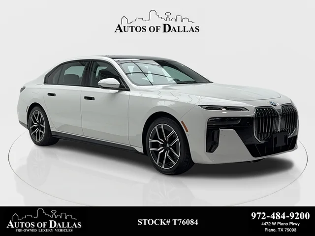 2025 BMW 7 Series 740i M SPORT,NAV,CAM,PANO,CLMT STS,HEADS UP