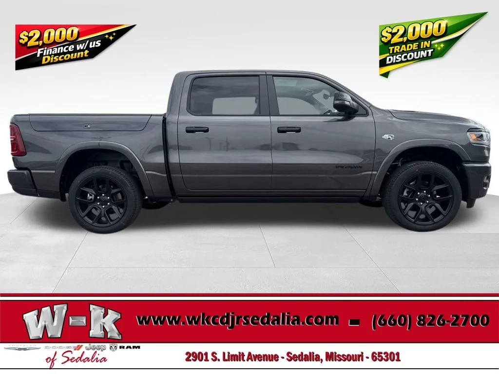 New 2026 Gray Ram Limited image 3