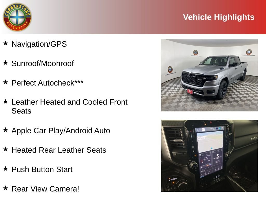 Used 2026 RAM Ram 1500 Pickup Big Horn/Lone Star with VIN 1C6SRFFT4TN233574 for sale in Elk River, Minnesota