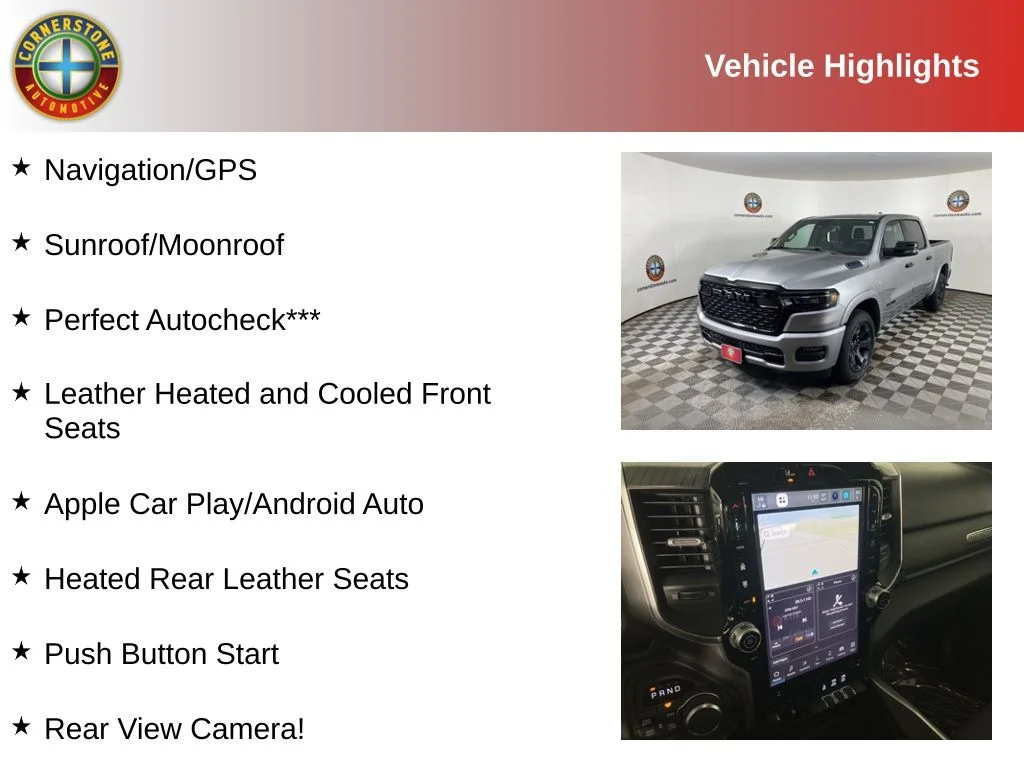 Used 2026 RAM Ram 1500 Pickup Big Horn/Lone Star with VIN 1C6SRFFT4TN233574 for sale in Elk River, Minnesota