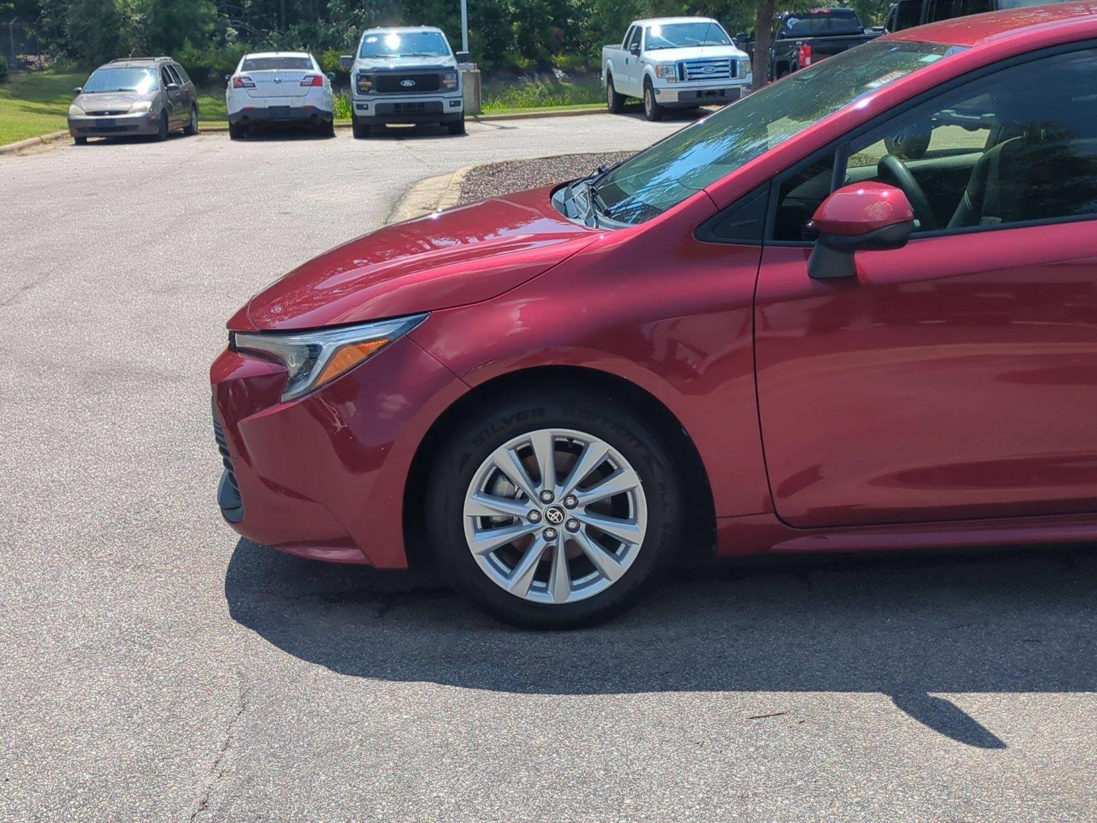 Used 2024 Ruby Flare Pearl Toyota Hybrid LE image 10