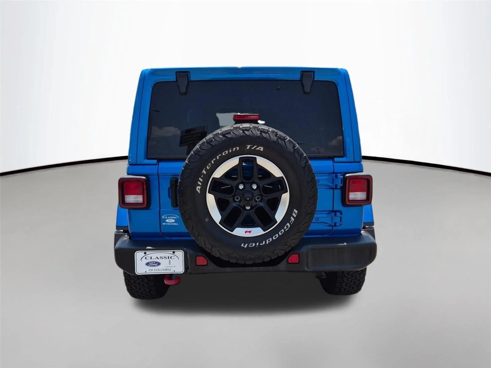 Used 2021 Hydro Blue Pearlcoat Jeep Unlimited Rubicon image 6