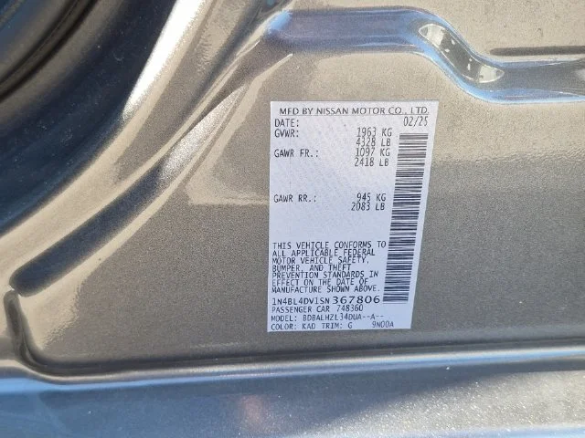 Used 2025 Gray Nissan 2.5 SV image 41
