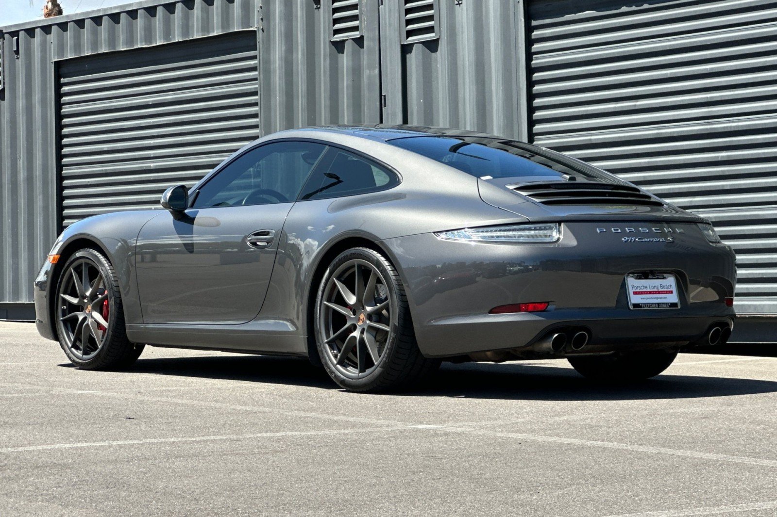 Used 2015 Agate Gray Metallic Porsche Carrera S image 3