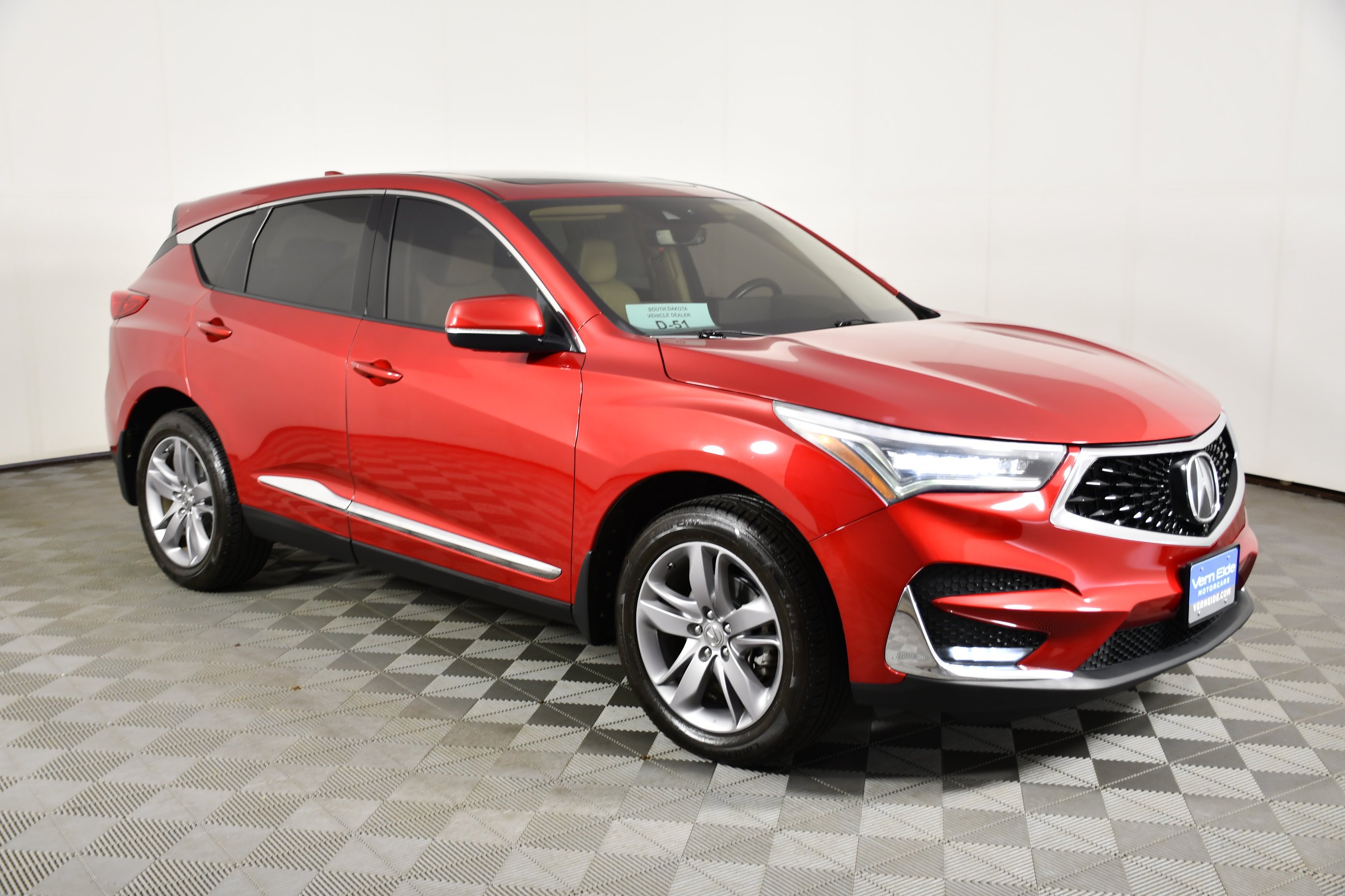 Used 2019 Maroon Acura w/Advance Pkg image 4