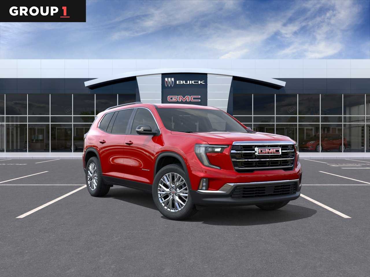New 2026 Volcanic Red Tintcoat GMC Elevation image 1