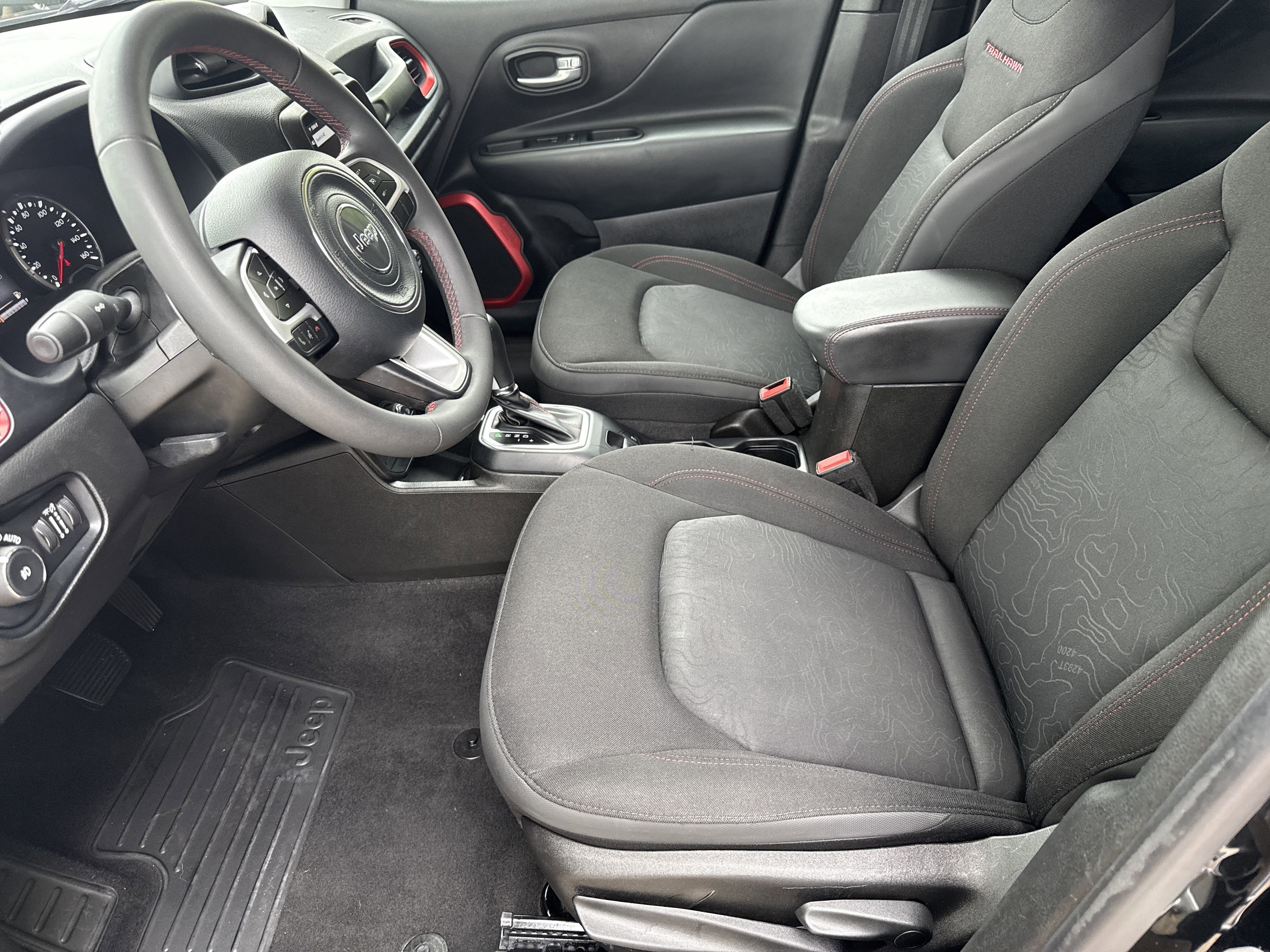 Used 2023 Black Clearcoat Jeep Trailhawk image 9