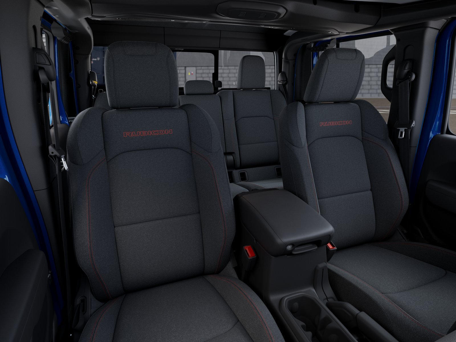 New 2026 Hydro Blue Pearl-Coat Exterior Paint Jeep Rubicon image 9