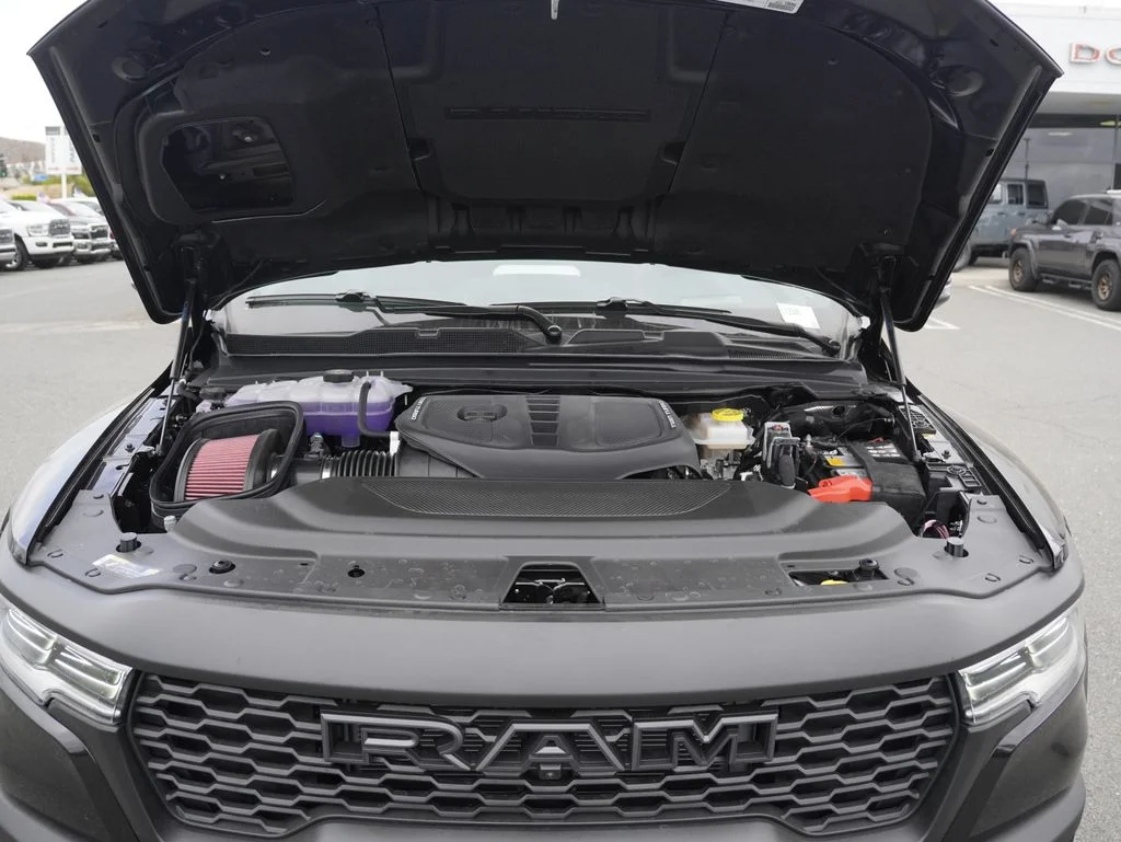 New 2026 Diamond Black Crystal Pearl-Coat Exterior Paint RAM RHO image 36