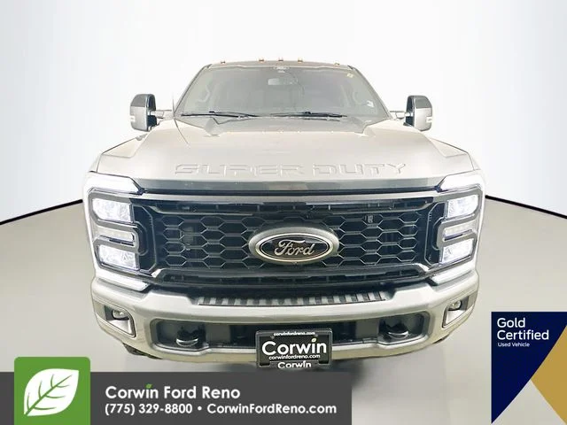 Certified Used 2025 Carbonized Gray Metallic Ford Lariat image 2