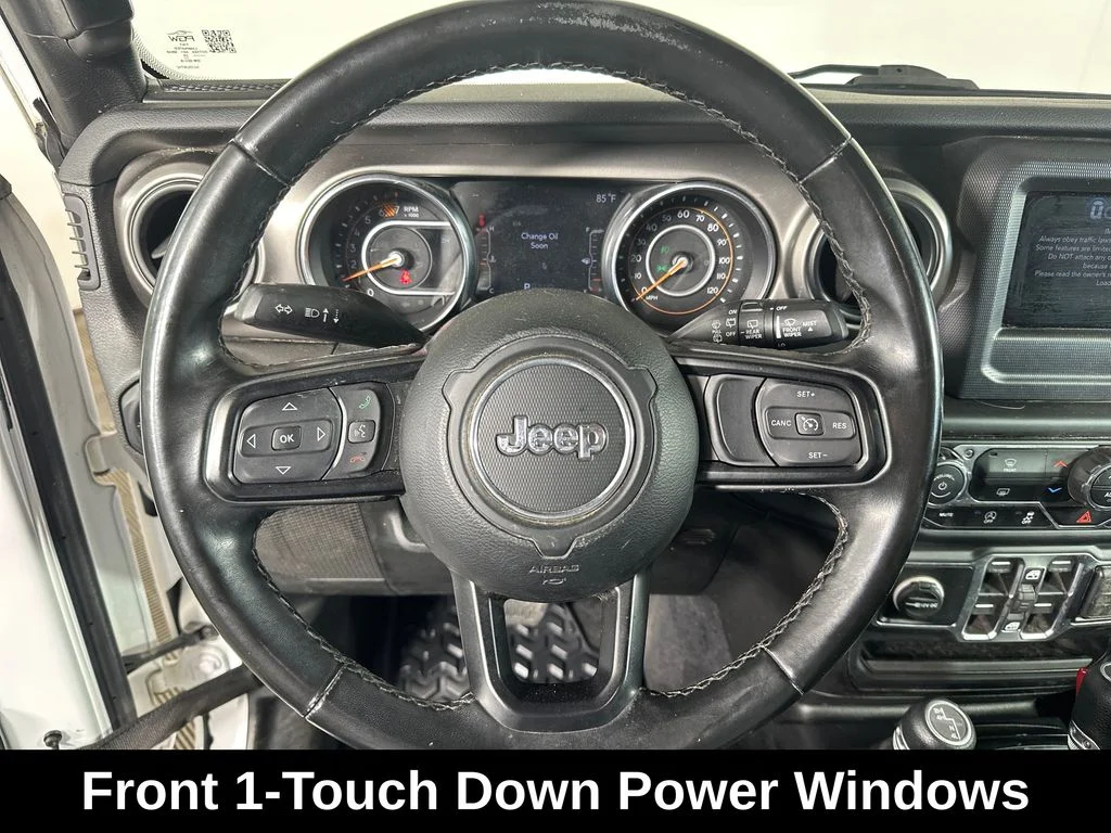 Used 2020 White Jeep Unlimited Sport image 18