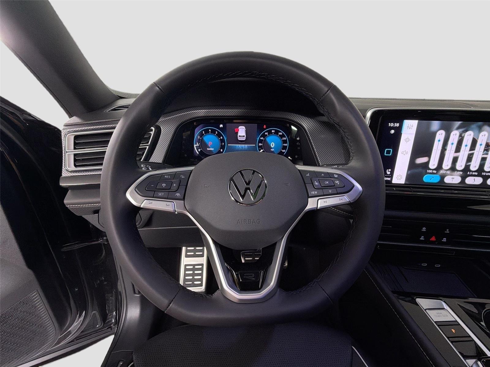 New 2026 Deep Black Pearl Volkswagen 2.0T SEL Premium R-Line image 11