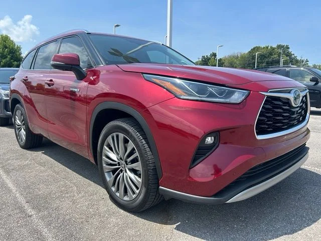 Used 2021 Red Toyota Platinum image 2
