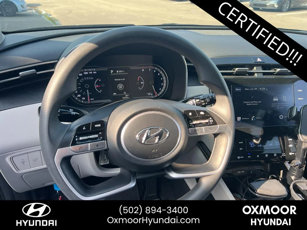 Used 2024 Black Pearl Hyundai SEL image 9