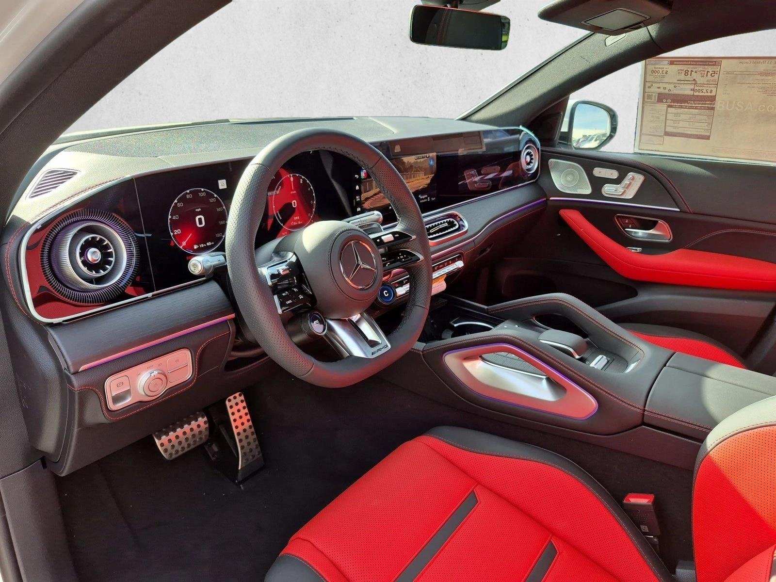 New 2027 Polar White Mercedes-Benz AMG® GLE 53e 4MATIC+ Coupe image 3