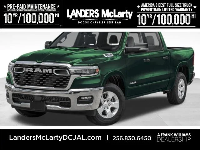 New 2026 Serrano-Green Metallic Exterior Paint RAM Big Horn/Lone Star image 1