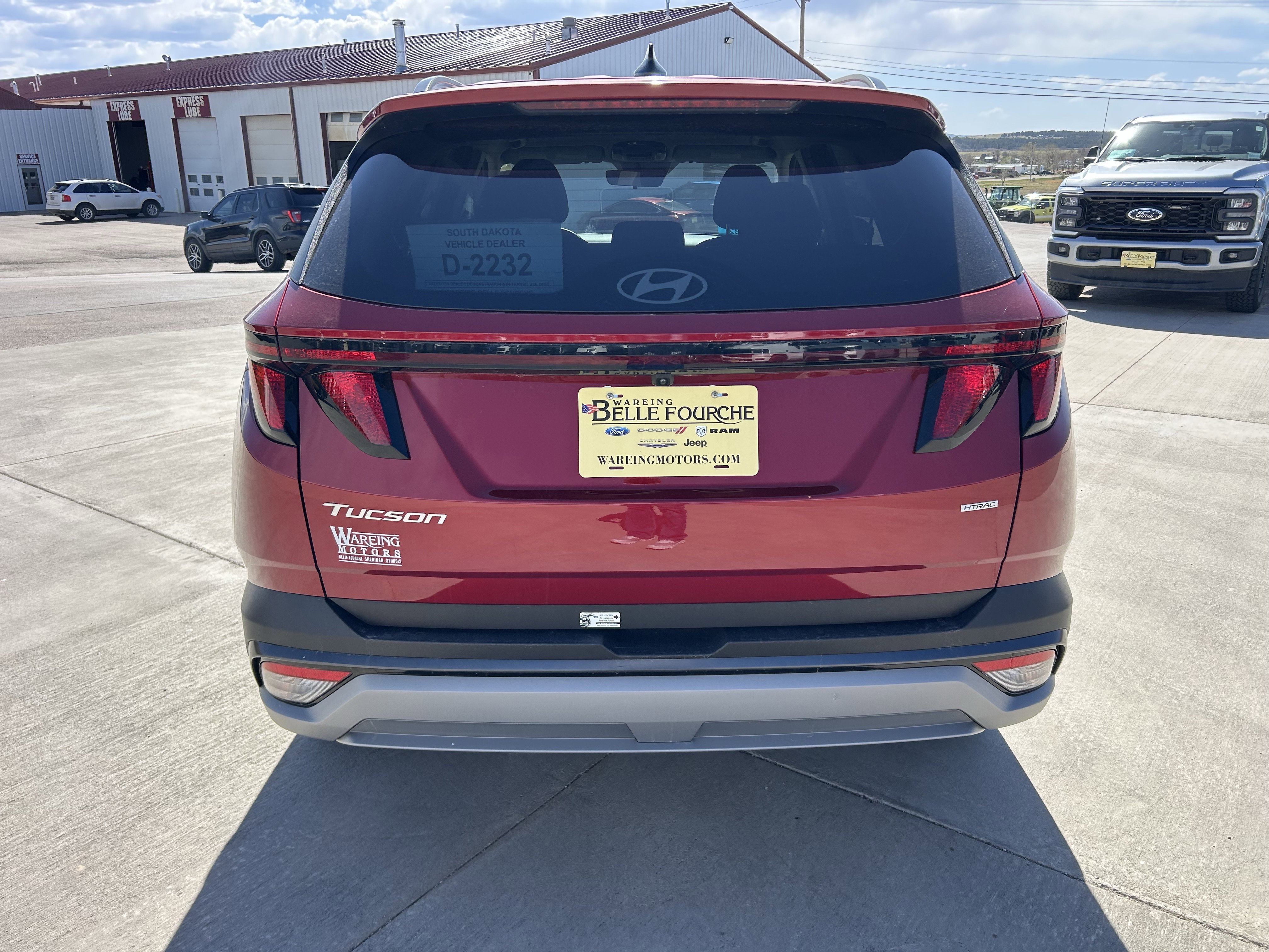Used 2025 Ultimate Red Hyundai SEL image 5