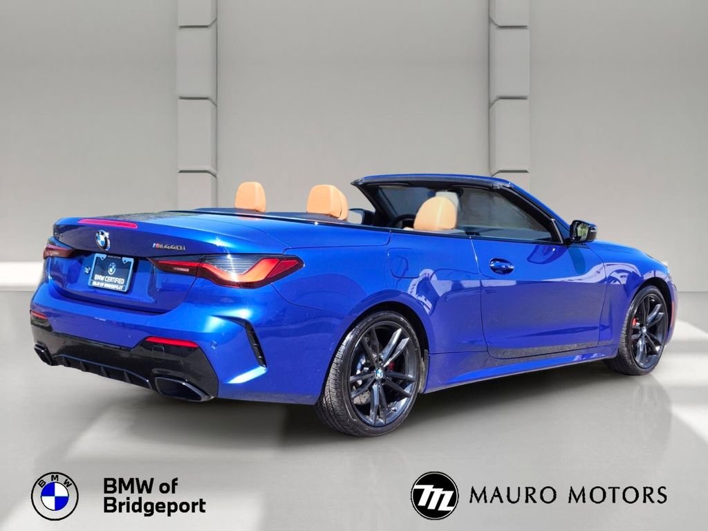 Used 2022 Blue BMW M440i xDrive image 3