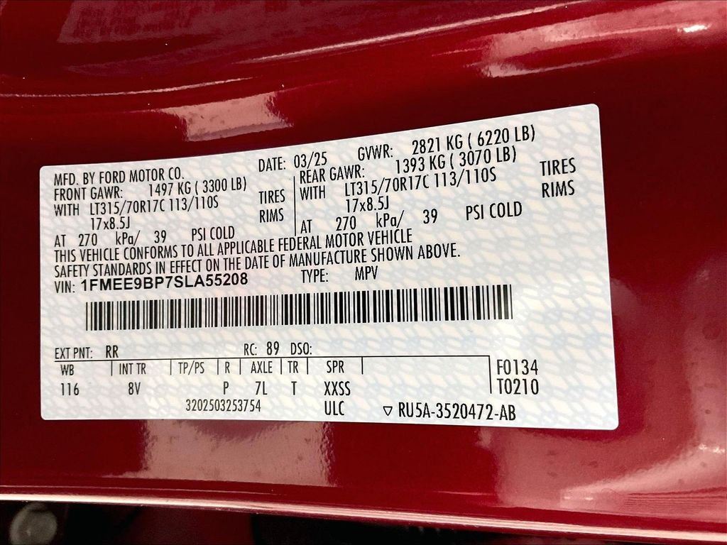 Used 2025 Red Ford Badlands image 36