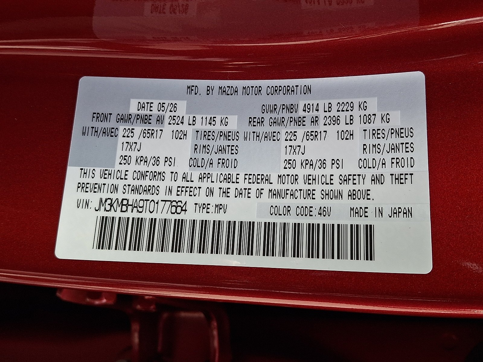 New 2026 Soul Red Crystal Metallic Mazda 2.5 S Select AWD image 10