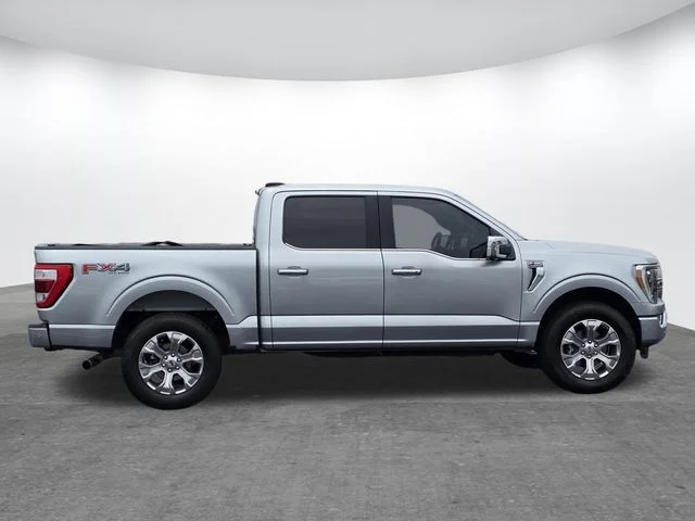 Used 2021 Iconic Silver Metallic Ford Platinum image 3