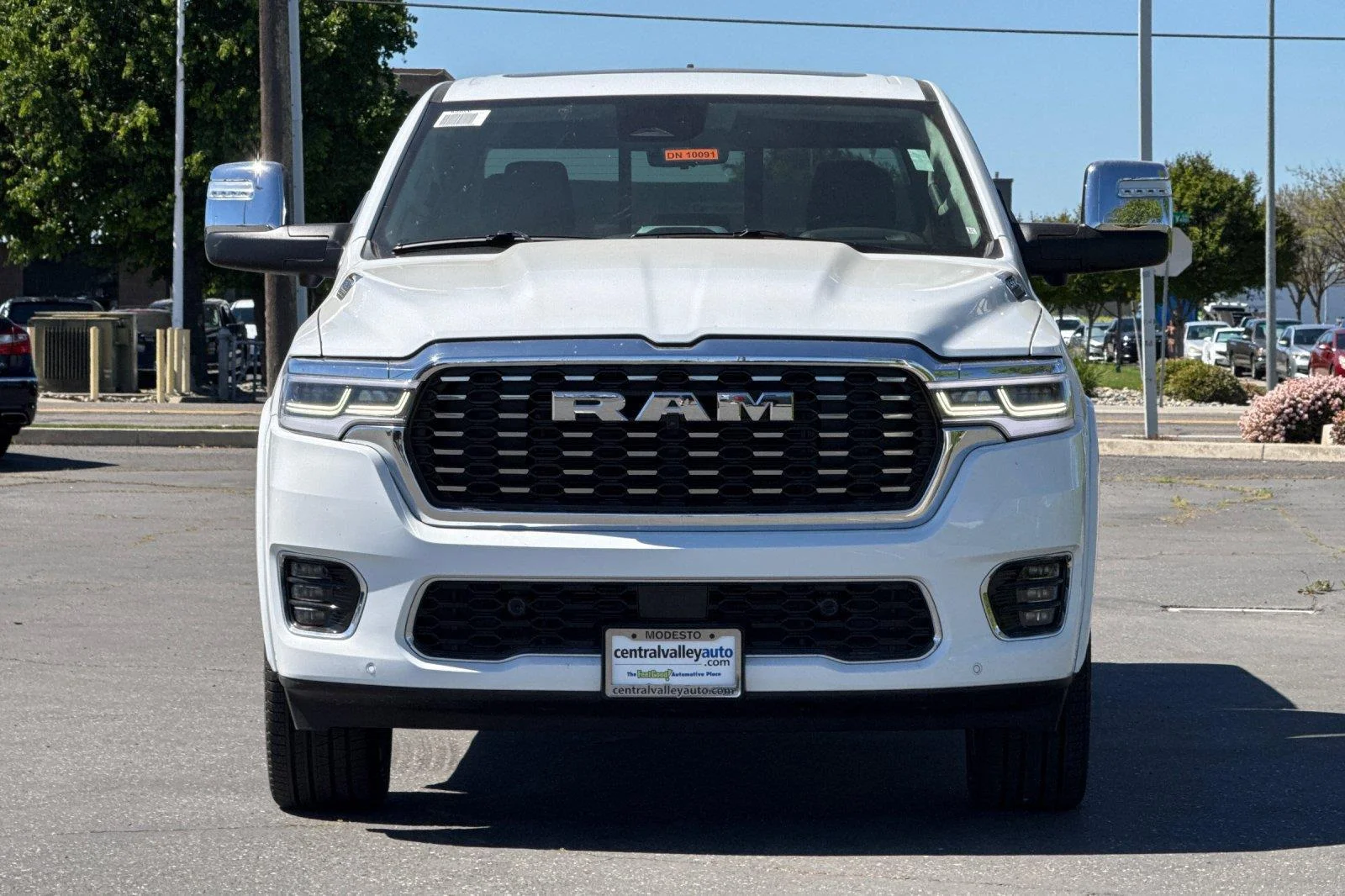 New 2026 Bright White Clear-Coat Exterior Paint RAM Tungsten image 8