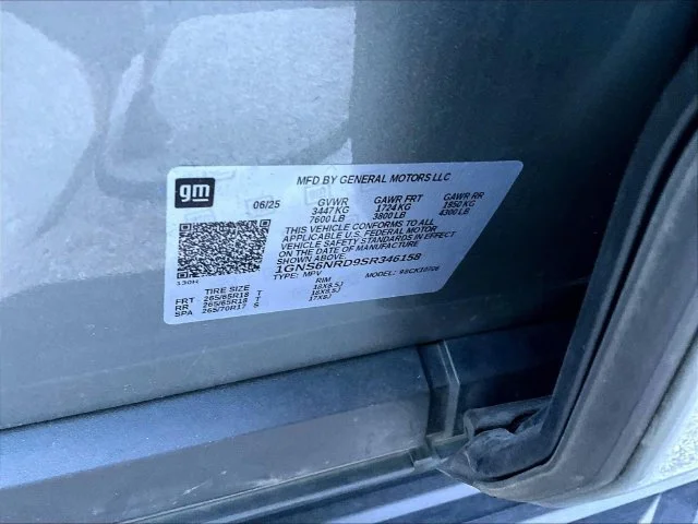 Certified Used 2025 Sterling Gray Metallic Chevrolet LT image 6