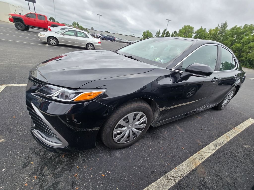 Used 2023 Black Toyota LE image 4
