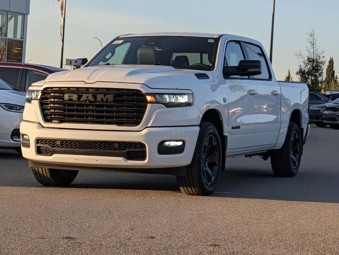 New 2026 White RAM Sport - - 5.7L HEMI eTorque - Trailer Brake Ctrl - 3.92 Rear Axle - All-Weather Mats & More! image 4