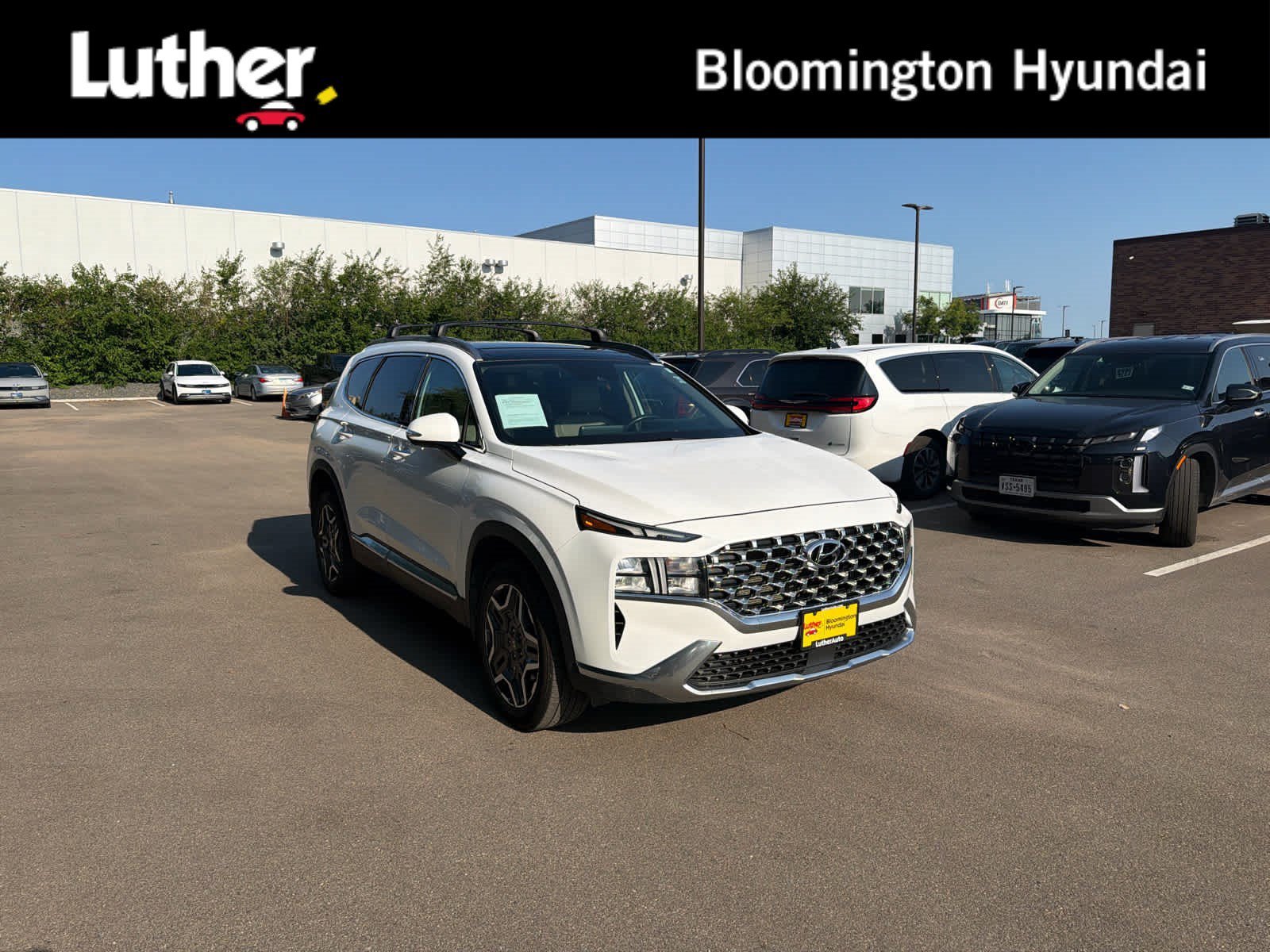 Used 2023 Serenity White Pearl Hyundai SEL Premium image 1