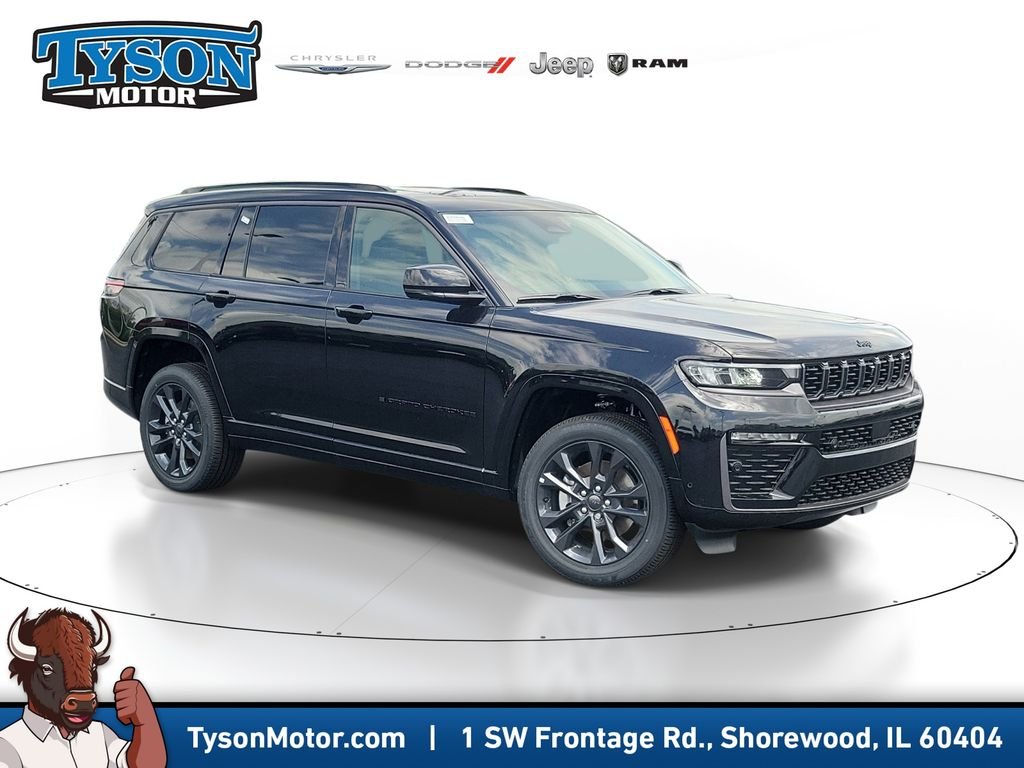 New 2026 Diamond Black Crystal Pearl-Coat Exterior Paint Jeep Limited image 1
