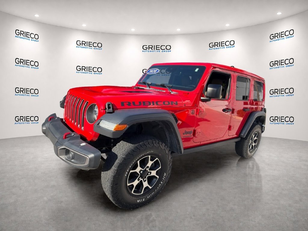 Used 2020 Red Jeep Unlimited Rubicon image 3
