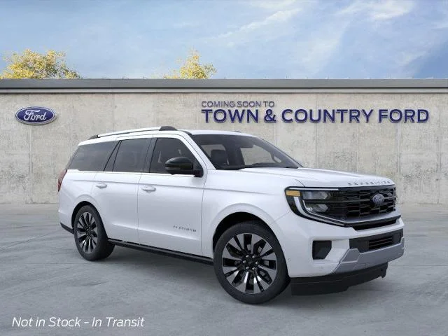 New 2026 Star White Metallic Tri-Coat Ford Platinum image 25